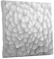 Лицевая панель Werkel Hammer для 1-кл. выключателя серебряный картинка